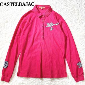 CASTELBAJAC カステルバジャック ポロシャツ ゴルフ 42 レディース C82420-87