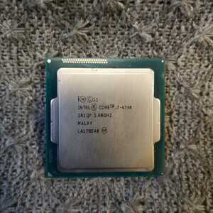 岐阜 即日発 速達 送料無★ CPU Intel 第4世代 Core i7-4790/SR1QF/3.60GHZ/最大4.00GHz/4コア/8スレッド/Haswell/LGA1150 確認済 C356