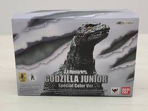 098-Q34) 中古品 S.H.モンスターアーツ ゴジラジュニア Special Color Ver. フィギュア バンダイ ゴジラVSデストロイア S.H.MonsterArts