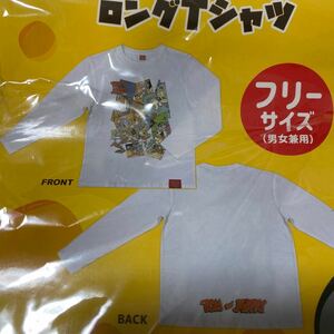 TOM&JERRY トムとジェリー Tシャツ ホワイト　アミューズメント限定　フリーサイズ