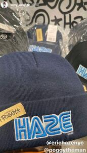 限定 即発送 入手困難 ERIC HAZE SEGA POGGY BEANIE NAVY ヘイズ セガ 公式 コラボ ビーニー ニット帽 帽子 30周年記念 RE・HAZE メンズ