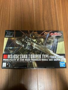 HGUC ザクI スナイパータイプ　ユニコーンver 新品未組立　箱難あり　同梱可