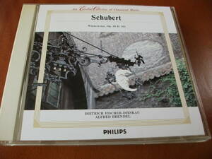 【特価 CD】ディースカウ & ブレンデル シューベルト / 歌曲「冬の旅」 (Philips 1985)　　