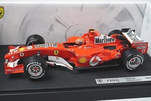 Hot Wheels ホットウィール 1/18 Ferrari フェラーリ F2005 M.シューマッハ 2005 #1 マルボロ デカール加工品 G9727