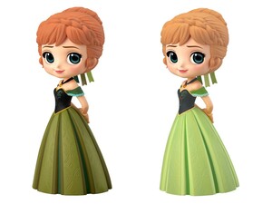 ※Qposket Q posket Disney Characters アナと雪の女王　Anna Coronation Style- アナ　通常カラー＆レアカラー　全2種セット