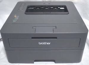 ●●BROTHER A4モノクロレーザープリンター（JUSTIO HL-L2400D)トナー無し、通電確認のみ（現状品）●●