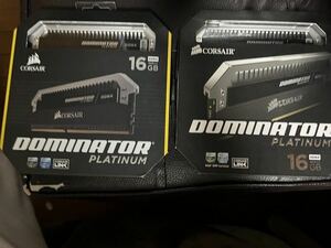 ☆中古　美品　CORSAIR Dominator Platinum DDR4メモリ　32GB ☆