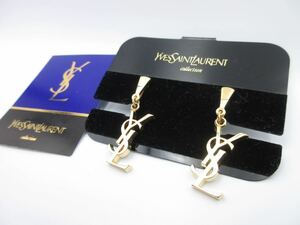 【極上美品】Yves Saint Laurent イヴサンローラン イヤリング YSL ヴィンテージ アクセサリー /レディース 結婚式 パーティー lu-8-1x