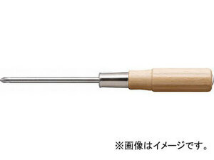 トラスコ中山/TRUSCO 木柄貫通ドライバー 刃先+1 75mm TWKD175(4499492) JAN：4989999256994