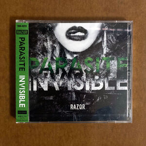 新品未開封【RAZOR】PARASITE INVISIBLE【CD+DVD】バズリズム02※送料無料※BS011