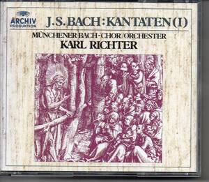 ARCHIVPRODUKTION・J.S.BACH：KANTATEN(Ⅰ)25枚組にCD1・CD2・CD3・CD4発送は郵便のゆうパケットです全国送料無料お問い合わせ番号あります