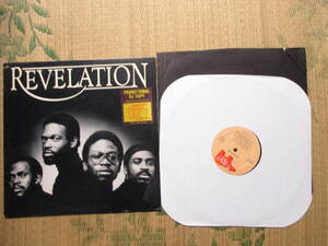 LP Revelation「(S.T.) 1枚目」輸入盤 SO4810 カットアウト プロモ 美盤 ジャケットに色落ちと背文字消え スリーブ端に抜け フィリー録音