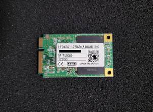 ハギワラソリューションズ SSD 128GB LFDMSS-128GD (A10AH) mSATA ((動作品・2枚限定！)) 