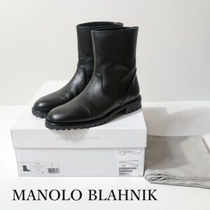 MANOLO BLAHNIK マノロブラニクショート ブーツ MOTOSA 35.5 240917-35