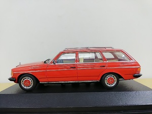 ■PMA MINICHAMPSミニチャンプス 1/43 MERCEDES-BENZ W123 Break 200T レッド メルセデスベンツ モデルミニカー