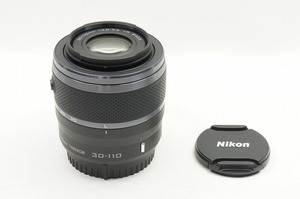 【適格請求書発行】美品 Nikon ニコン 1 NIKKOR VR 30-110mm F3.8-5.6 ブラック 1マウント ミラーレス【アルプスカメラ】240420z