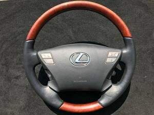 レクサス　LS600hL LS460 純正ステアリングハンドル 管理番号　f*1