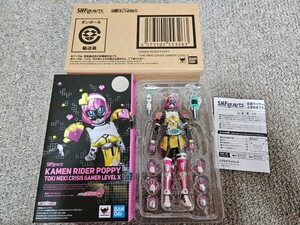 【開封品】BANDAI S.H.Figuarts 仮面ライダーポッピー ときめきクライシスゲーマー レベルX エグゼイド フィギュアーツ