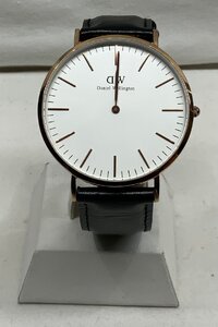 [USED/ジャンク] DW Daniel Wellington ダニエルウェリントン クォーツ アナログ ウォッチ 腕時計 B36R6