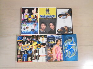 KinKi Kids★1995～2001年★コンサート★ビデオ7本セット★未DVD化作品★堂本光一/堂本剛★ライブグッズ★ジャニーズ