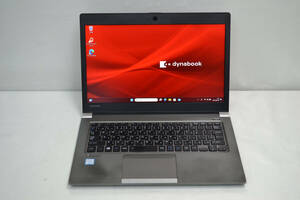 dynabook R63/DN Corei5-8250U 13.3インチフルHD液晶 メモリー8G SSD256G Webカメラ Wifi Bluetooth Windows11 