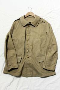 [Special Piece] 20s-30s FRENCH ARMY BOURGERON JACKET / 稀少 ヴィンテージ フランス軍 ブージュロン ジャケット / M35 M38 ボージョン