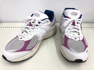 ニューバランス new balance メンズ スニーカー ホワイト×ピンク×ブルー M2002RGY　28.0cm