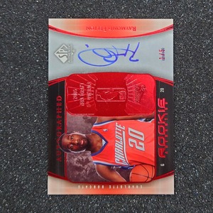 ◆【Rookie Auto 1st# １／５】Raymond Felton 2005-06 UD Sp Authentic Autographed Rookie Authentics 5枚限定　◇検索：直筆サイン