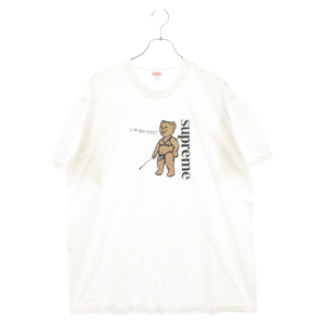 SUPREME シュプリーム 21SS Not Sorry Tee ノットソーリ フロントプリント半袖Tシャツ ホワイト