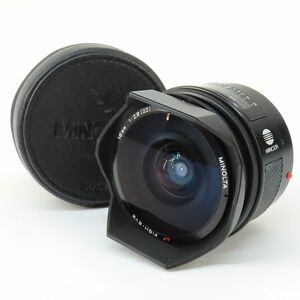 105s MINOLTA ミノルタ AF FISH-EYE フィッシュアイ 16mm F2.8 ※中古