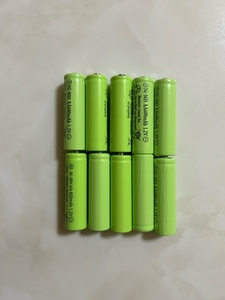 リチウムイオン電池　Ni-MH　AA600mAh 1.2　LEDソーラー充電池 10本