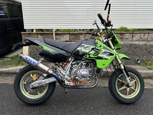 フルカスタム多数　カワサキ KSR110 武川パーツ多用 138ｃｃスーパーヘッドエンジン搭載!! KAWASAKI TAKEGAWA エイプ　モンキー　z125