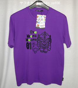 Tシャツ EVA MICRO MACRO サンリオ　エヴァンゲリヲン 新品　送料無料　T-shirts evangelion sanrio new with tags