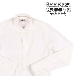 SEEKER GROOVE（シーカーグルーブ） 長袖シャツ CLARK ホワイト XL 21008wh 【A21011】