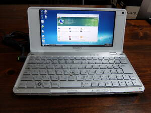 SONY VAIO パーソナルコンピュータ VGN-P80H/W Windows Vista Home Basic