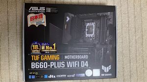 ASUS TUF GAMING B660-PLUS WIFI D4 ATXマザーボード