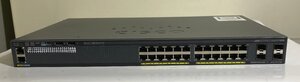 【埼玉発】【CISCO】Catalyst 2960-Xシリーズスイッチ　 WS-C2960X-24TS-L v05　★起動確認、初期化済★　(9-4097)