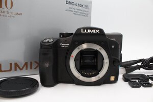 ＜＜化粧箱付き！！＞＞【良品】PANASONIC パナソニック デジタル一眼レフカメラ DMC-L10 ボディ ブラック DMC-L10-K #LE2024899