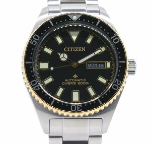 ★未使用！CITIZEN シチズン PROMASTER プロマスター MARINE NY0125-83E メカニカルダイバー200m 自動巻き メンズ★