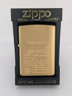 【フリント交換済】ジッポー ZIPPO SOLID BRASS オイルライター