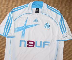 新品 正規品 アディダス製　2006-07 マルセイユ(フランス)～ホーム用 半袖 ユニフォーム 06-07　Marseille