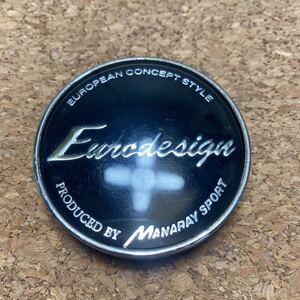 ★即決送料無料★ N008 Eurodesign MANARAY センターキャップ　バラ売り 1個 同梱可能　バラ　車　アクセサリー 中古