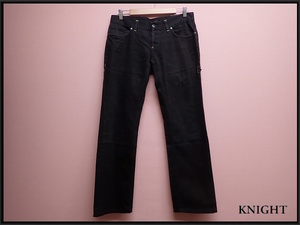 RICHMOND DENIM ブラックジーンズ・30△リッチモンド/デニム/イタリア製/23*12*2-22