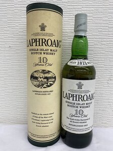 【6x酒12011E】★1円スタート★古酒・未開栓★1本★LAPHROAIG★スコッチ★ウイスキー★10年★WHISKY★スコットランド★サントリー