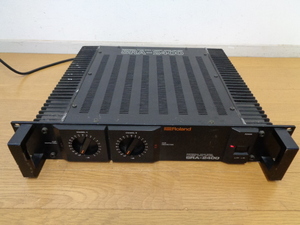 ★Roland　ローランド　SRA-2400　パワーアンプ　170W+170W（4Ω）動作品★　