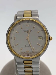 LONGINES◆クォーツ腕時計/アナログ/GLD/SLV/L1.614.3