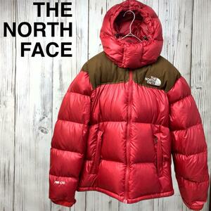 ノースフェイス ヌプシ ダウンジャケット フェザー 700 S リミテッド 赤 THE NORTH FACE NUPTSE ALPHA JACKET Limited Edition 700LTD