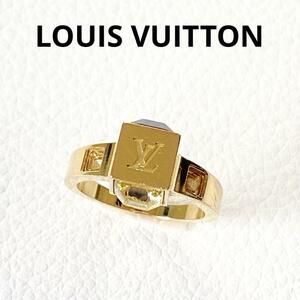 1円～ 希少 LOUIS VUITTON ルイヴィトン バーグギャンブル リング Mサイズ 13号 指輪