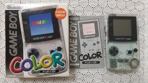 【動作確認済】美品！任天堂 ゲームボーイカラー スケルトン クリア GBC