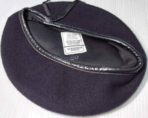 米陸軍放出 1987 75th レンジャー ウール ベレー BLACK 1593. 80S RANGER BERET. 7 1/4 (57Cm) 